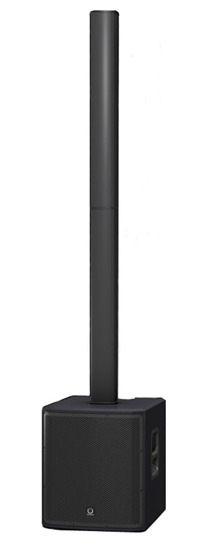 TURBOSOUND IP2000 V2 SISTEMA PA A COLONNA MODULARE SUBWOOFER 12" + 16 TWEETER DA 2,75" POTENZA 1000 WATT + DSP KLARK TEKNIK