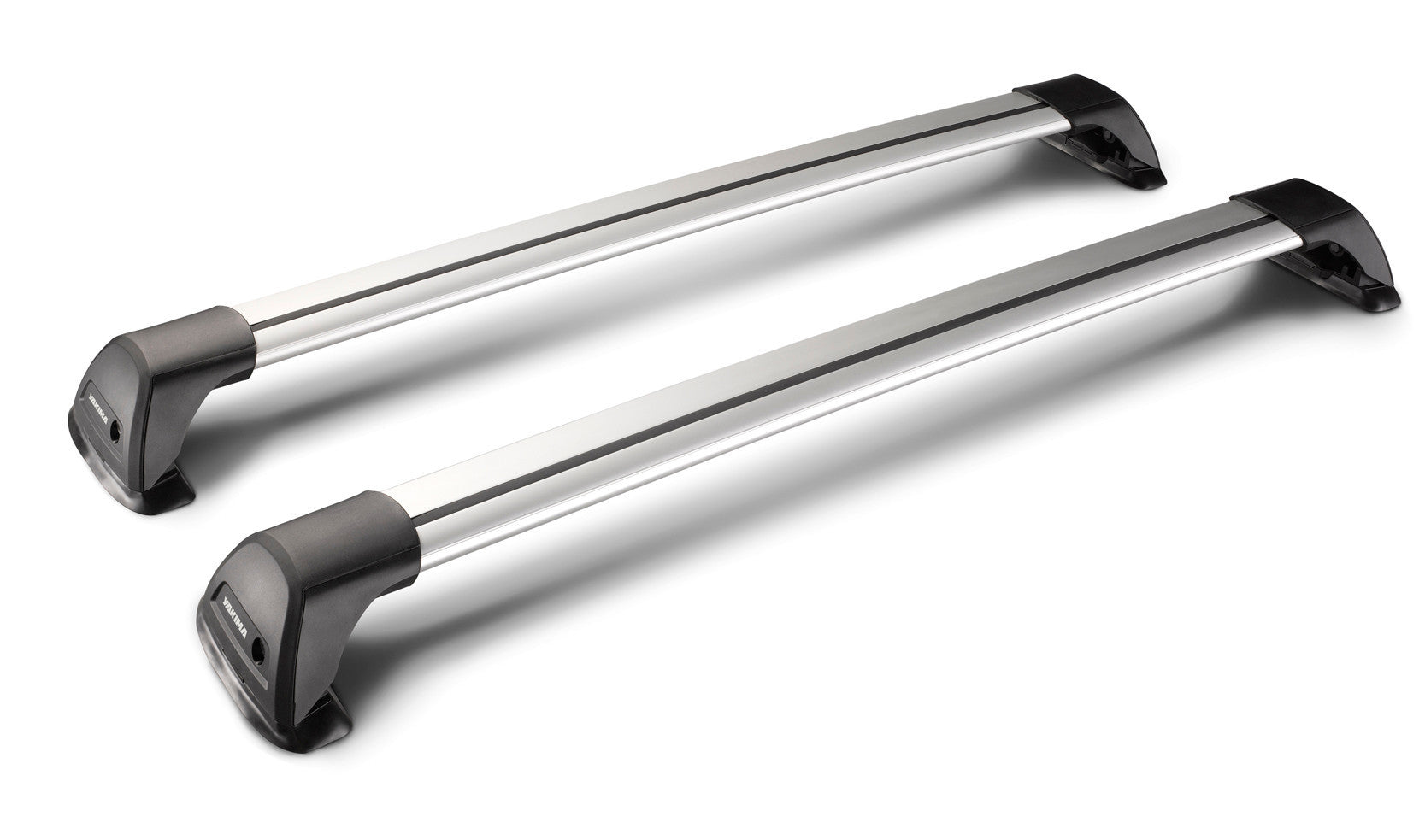 Flush, coppia barre portatutto telescopiche in alluminio - 115 cm