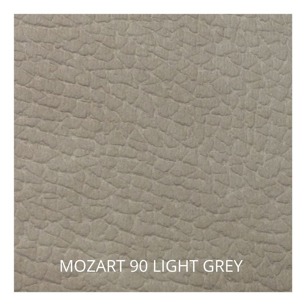 Divano Como II con penisola contenitore grigio chiaro