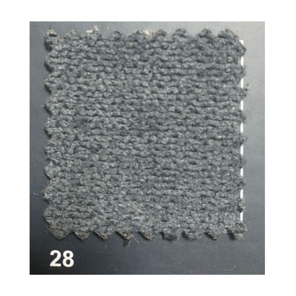 Divano letto Kriog 3 posti con braccioli squadrati gonzaga colore antracite