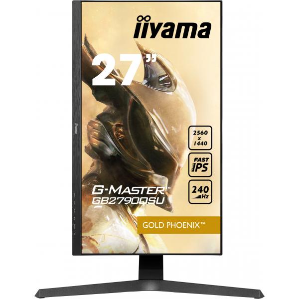 Iiyama G-MASTER GB2790QSU-B1 Monitor PC 68,6 cm [27] 2560 x 1440 Pixel Wide Quad HD LED Nero (iiyama G-Master GB2790QSU-B1 27' Fast [FLC] IPS LCD, 240Hz, 1ms Pro eSports Gaming Monitor)Iiyama4948570117802GB2790QSU-B1