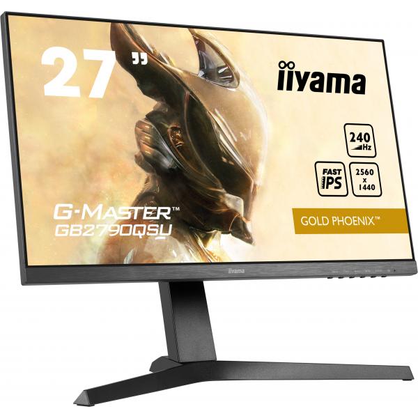 Iiyama G-MASTER GB2790QSU-B1 Monitor PC 68,6 cm [27] 2560 x 1440 Pixel Wide Quad HD LED Nero (iiyama G-Master GB2790QSU-B1 27' Fast [FLC] IPS LCD, 240Hz, 1ms Pro eSports Gaming Monitor)Iiyama4948570117802GB2790QSU-B1