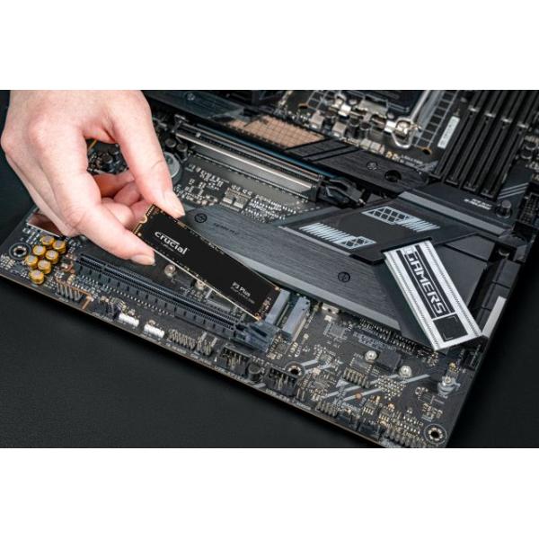 Crucial P3 Plus 500 GB M.2 PCI Express 4.0 NVMe 3D NAND (P3 Plus M.2 500 Gb Pci - Express 4.0 3D Nand Nvme - Warranty: 12M)Crucial0649528918826CT500P3PSSD8