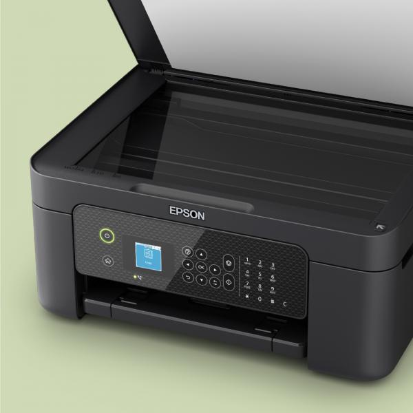 Epson WorkForce WF-2910DWF stampante multifunzione A4 getto d'inchiostro [stampa, scansione, copia] Display LCD 3.7cm, WiFi Direct, AirPrint, 3 mesi inchiostro incluso con ReadyPrint (EPSON WorkForce WF-2910DWF DIN A4, 4in)Epson8715946702605C11CK64402
