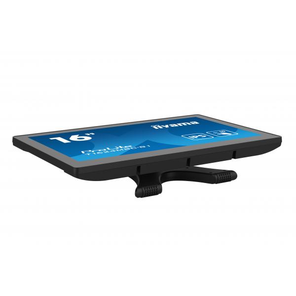 Iiyama T1624MSC-B1 visualizzatore di messaggi Pannello piatto interattivo 39,6 cm [15.6] LED 450 cd/m Full HD Nero Touch screen 24/7 (iiyama T1624MSC-B1 Signage Display Interactive flat panel 39.6 cm [15.6'] IPS 450 cd/m? Full HD Black Touchscreen 24...
