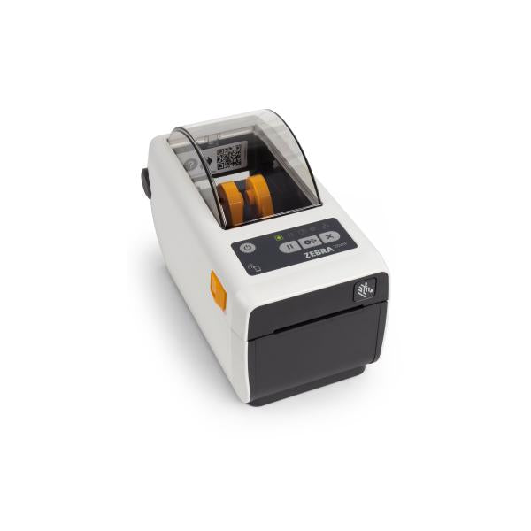 Zebra ZD411-HC stampante per etichette [CD] Termica diretta 203 x 203 DPI 152 mm/s Con cavo e senza cavo Collegamento ethernet LAN Bluetooth (ZD411 DT HEALTHCARE 203DPI USB - USB HOST ETH BTLE5 EU/UK CORDS)ZebraZD4AH22-D0EE00EZ