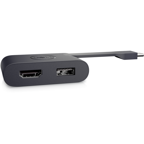 DELL DA20 cavo e adattatore video USB tipo-C HDMI + USB Nero (DA20 DA20u Multi-Port USB - Type-C Type-A adapter HDMI - Warranty: 6M)Dell5715063226889DA20