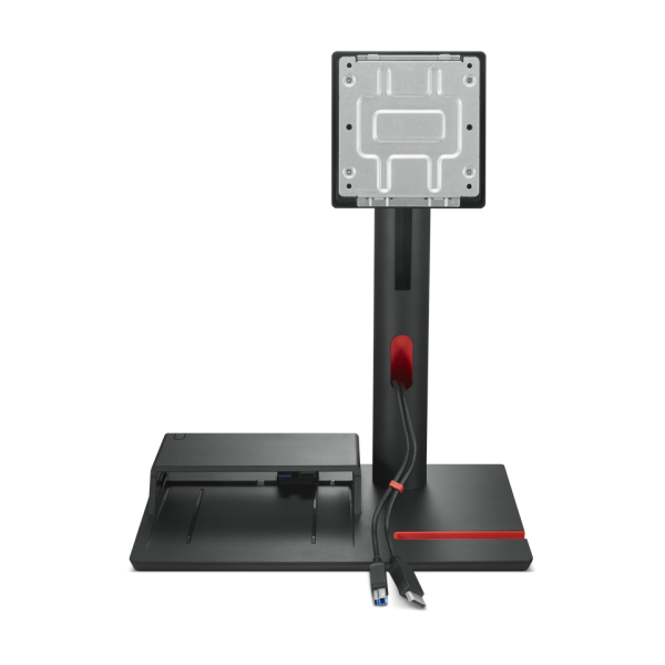 Lenovo 4XF1K03170 Supporti a parete per TV 68,6 cm [27] Scrivania Nero (Lenovo ThinkCentre TIO Flex - Stand - for monitor / thin client / mobile phone - screen size: 22-27 - mounting interface: 100 x 100 mm - desktop - for ThinkCentre TIO Flex 24v 12...