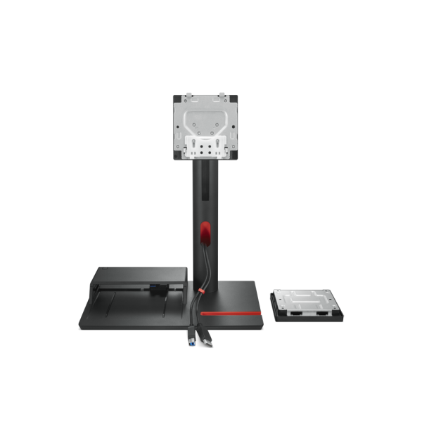 Lenovo 4XF1K03170 Supporti a parete per TV 68,6 cm [27] Scrivania Nero (Lenovo ThinkCentre TIO Flex - Stand - for monitor / thin client / mobile phone - screen size: 22-27 - mounting interface: 100 x 100 mm - desktop - for ThinkCentre TIO Flex 24v 12...