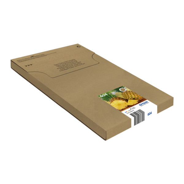 Epson 604 EasyMail cartuccia d'inchiostro 4 pz Originale Resa standard Nero, Ciano, Magenta, Giallo (EPSON PINEAPPLE 604 EASYMAIL MULTIPACK INK)EpsonC13T10G64510