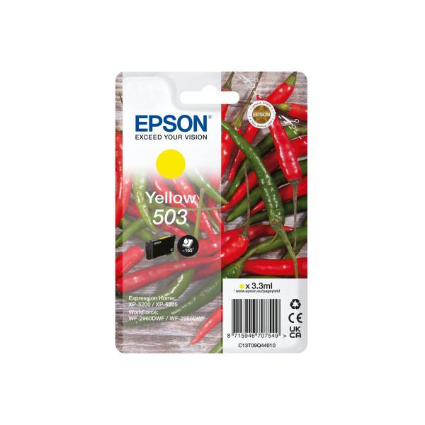 Epson 503 cartuccia d'inchiostro 1 pz Originale Resa standard Giallo (Epson 503 - gul - original - bl?kpatro)Epson8715946707556C13T09Q44020
