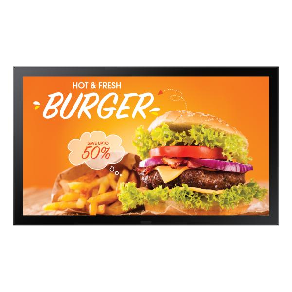Samsung OH24B Pannello piatto per segnaletica digitale 61 cm [24] LCD Wi-Fi 1500 cd/m Full HD Nero Processore integrato Tizen 6.5 24/7 (OUTDOOR SIGNAGE OHB 24 INCH)Samsung8806094640731LH24OHBEBGBXEN