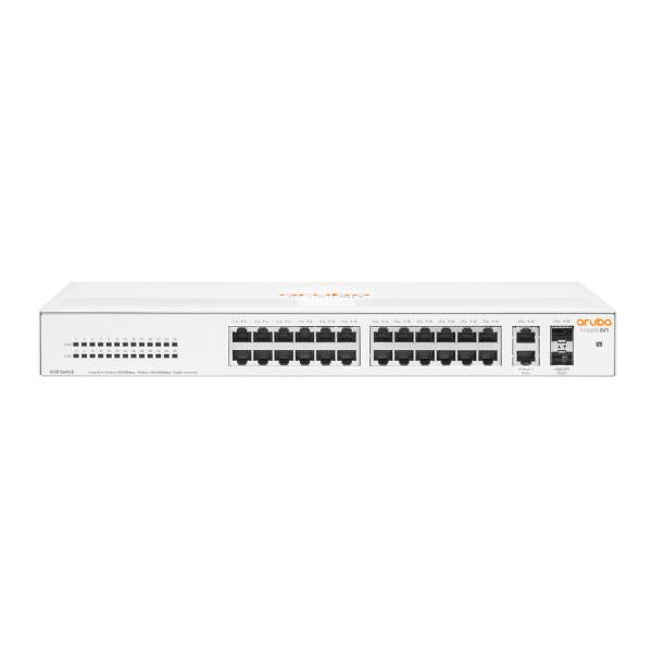 HPE Aruba Networking Aruba Instant On 1430 26G 2SFP Non gestito L2 Gigabit Ethernet [10/100/1000] 1U (ARUBA ION 1430 26G 2SFP SWITCH - )Hpe0190017602691R8R50A#ACC