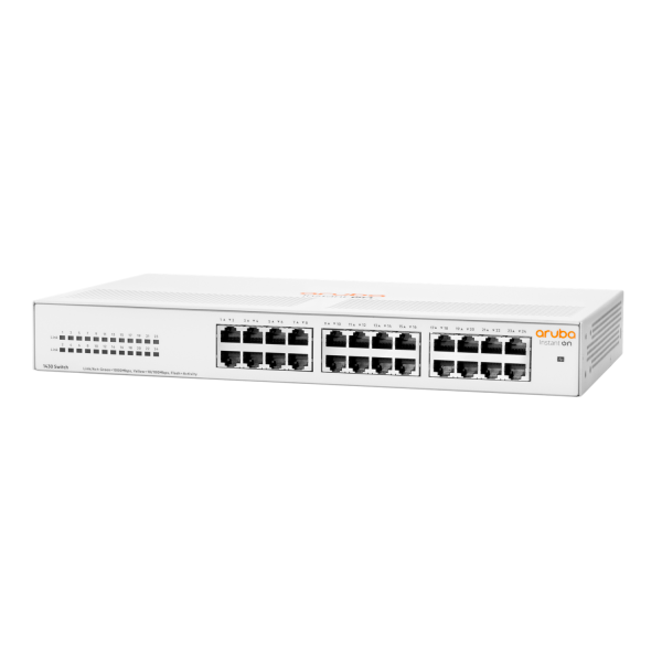 HPE Aruba Networking Aruba Instant On 1430 24G Non gestito L2 Gigabit Ethernet [10/100/1000] 1U Bianco (ARUBA ION 1430 24G SWITCH - )Hpe0190017602479R8R49A#ACC