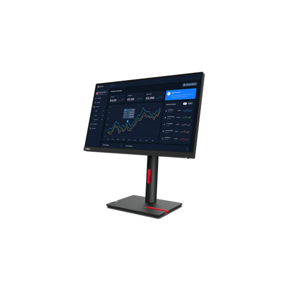 Lenovo ThinkVision T22i-30 Monitor PC 54,6 cm [21.5] 1920 x 1080 Pixel Full HD LED Nero (Lenovo ThinkVision T22i-30 - LED monitor - 21.5 - 1920 x 1080 Full HD [1080p] @ 60 Hz - IPS - 250 cd/m - 1000:1 - 4 ms - HDMI, VGA, DisplayPort - raven black)Len...