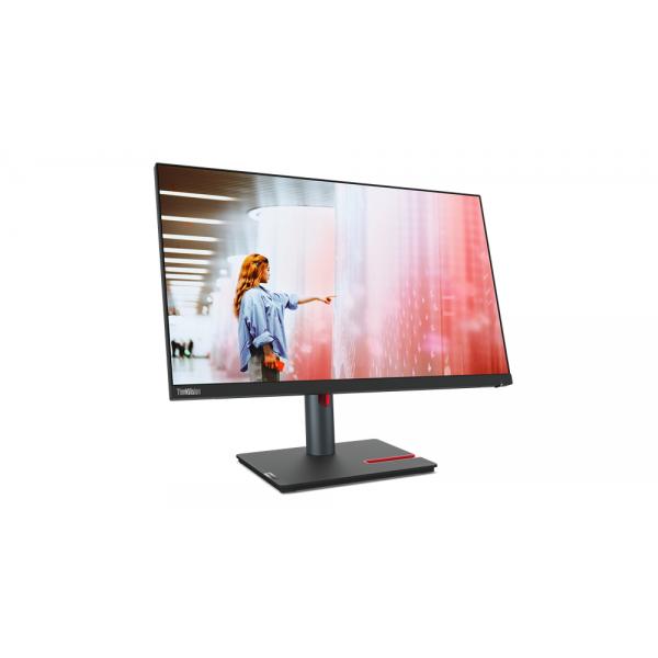 Lenovo ThinkVision P24q-30 Monitor PC 60,5 cm [23.8] 2560 x 1440 Pixel Quad HD LED Nero (Lenovo P24q-30 - LED monitor - 23.8 - 2560 x 1440 QHD @ 60 Hz - IPS - 300 cd/m - 1000:1 - 4 ms - HDMI, DisplayPort - raven black)Lenovo63B4GAT6UK