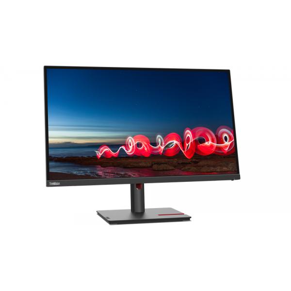 Lenovo ThinkVision T27i-30 Monitor PC 68,6 cm [27] 1920 x 1080 Pixel Full HD Nero (T27I-30 27IN HDMI DP VGA *S*)Lenovo019637978574463A4MAT1UK