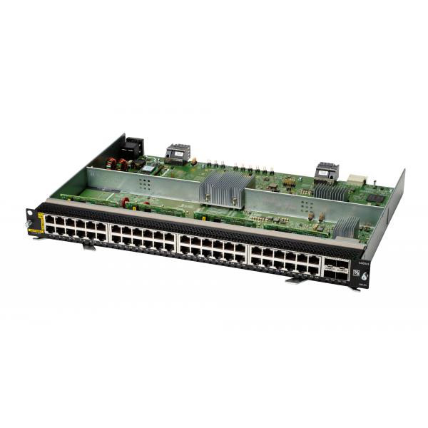 HPE Aruba Networking CX 6400 48-port 1GbE Class 4 PoE and 4-port SFP56 v2 Module (ARUBA 6400 48P 1G CL4 POE 4SFP56 V2)HpeR0X39C
