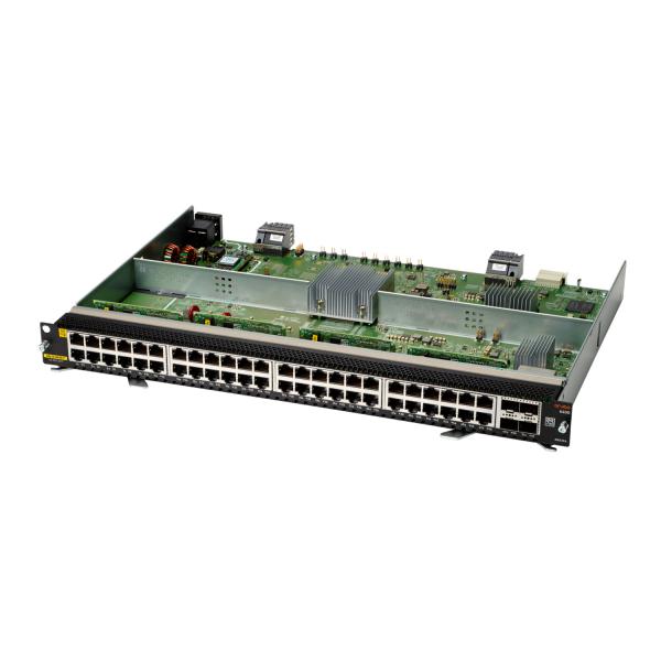 HPE Aruba Networking Aruba 6400 48-port 1GbE Class 4 PoE & 4-port SFP56 v2 modulo del commutatore di rete Gigabit Ethernet (HPE ARUBA SWITCH 6400 48-PORTS,CLASS4 POE 4SFP NO PSU V2 MODULE)Hpe0190017537474R0X39C