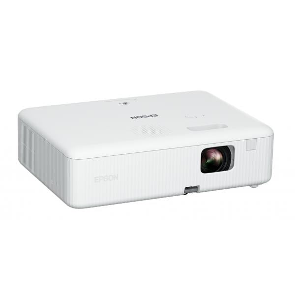 Epson CO-W01 3000 ANSI lumen 3LCD WXGA [1200x800] Nero, Bianco (Epson CO-W01 - Proiettore 3LCD - portatile - 3000 lumen [bianco] - 3000 lumen [colore] - WXGA [1280 x 800] - 16:10 - bianco / nero)EpsonV11HA86040
