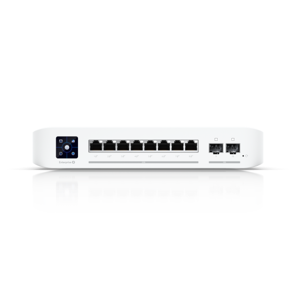Ubiquiti Enterprise 8 PoE Gestito L3 2.5G Ethernet [100/1000/2500] Supporto Power over Ethernet [PoE] Bianco (Managed Layer 3* switch with - Warranty: 24M)Ubiquiti0810084692325USW-ENTERPRISE-8-POE-UK