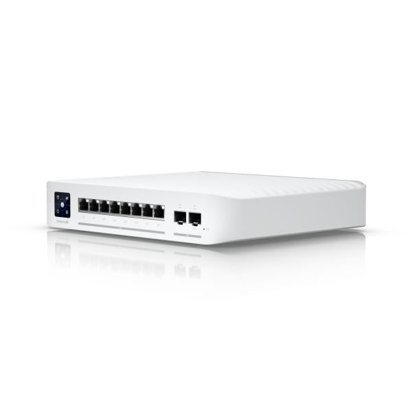 Ubiquiti Enterprise 8 PoE Gestito L3 2.5G Ethernet [100/1000/2500] Supporto Power over Ethernet [PoE] Bianco (Managed Layer 3* switch with - Warranty: 24M)Ubiquiti0810084692325USW-ENTERPRISE-8-POE-UK