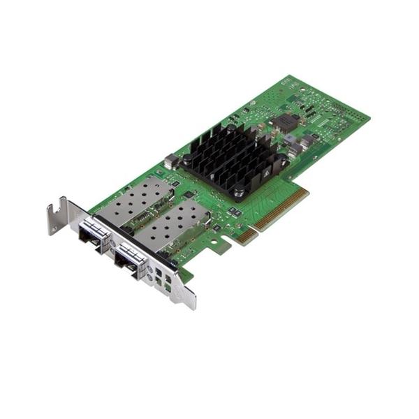 DELL 540-BDID scheda di rete e adattatore Interno Ethernet / Fiber 25000 Mbit/s (Broadcom 57414 - Version 2 - Adattatore di rete - PCIe profilo basso - 25 Gigabit SFP28 x 2 - per PowerEdge FC640, R450, R540, R550, R650, R6525, R740, R7425, R750, R751...