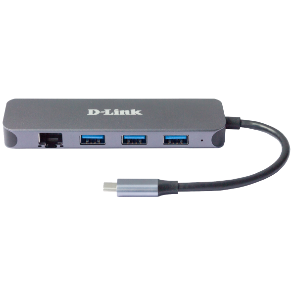 D-Link DUB-2334 replicatore di porte e docking station per laptop Cablato USB tipo-C Grigio (5-IN-1 USB-C HUB)D-link0790069468612DUB-2334