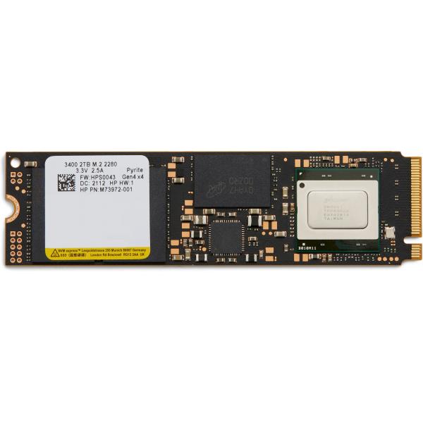 HP Unità SSD PCle 4x4 NVMe TLC M.2 da 2 TB (HP 2TB PCIE-4X4 NVME TLC - M.2 SOLID STATE DRIVE)Hp6D8L6AA#ABB