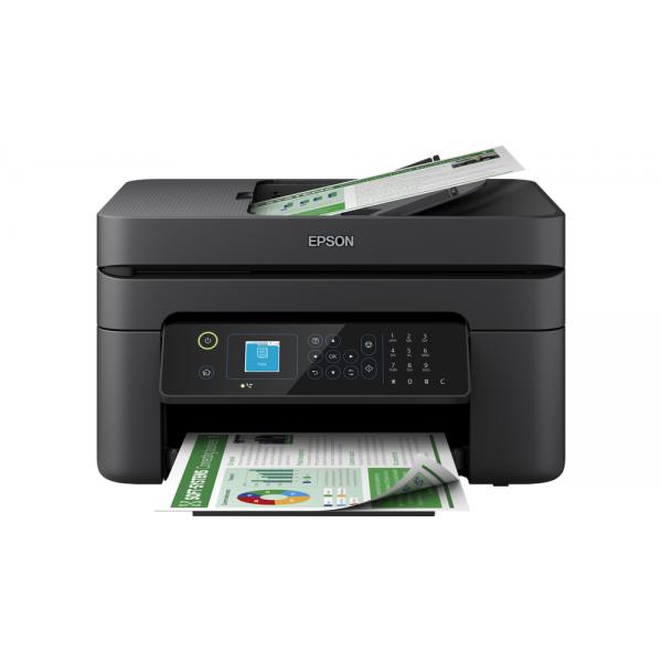 Epson WorkForce WF-2930DWF stampante multifunzione A4 getto d'inchiostro [stampa, scansione, copia], display LCD 3.7cm, ADF, WiFi Direct, 3 mesi di inchiostro incluso con ReadyPrint (Epson WorkForce WF-2930DWF C11CK63401 InkJet ADF Printer, Multifunc...