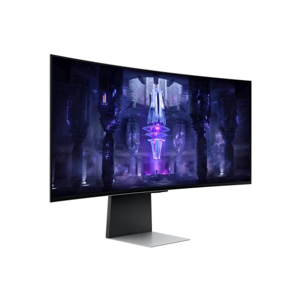 Samsung Monitor Gaming Odyssey OLED G8 da 34'' WQHD Curvo (Samsung LCD S34BG850SU 34 black)SamsungLS34BG850SUXEN