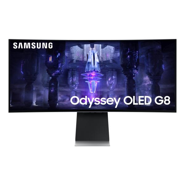 Samsung Monitor Gaming Odyssey OLED G8 da 34'' WQHD Curvo (Samsung LCD S34BG850SU 34 black)SamsungLS34BG850SUXEN