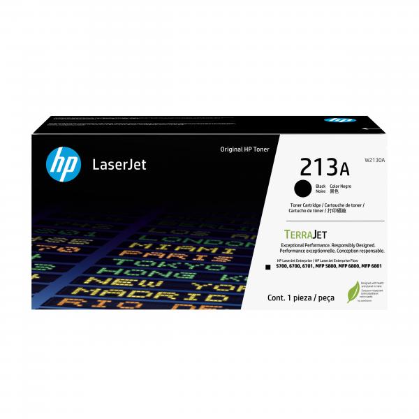 HP Cartuccia toner originale nero LaserJet 213A (HP 213A Black Standard Toner Cartridge 3.5K Pages - W2130A)Hp0195122822460W2130A