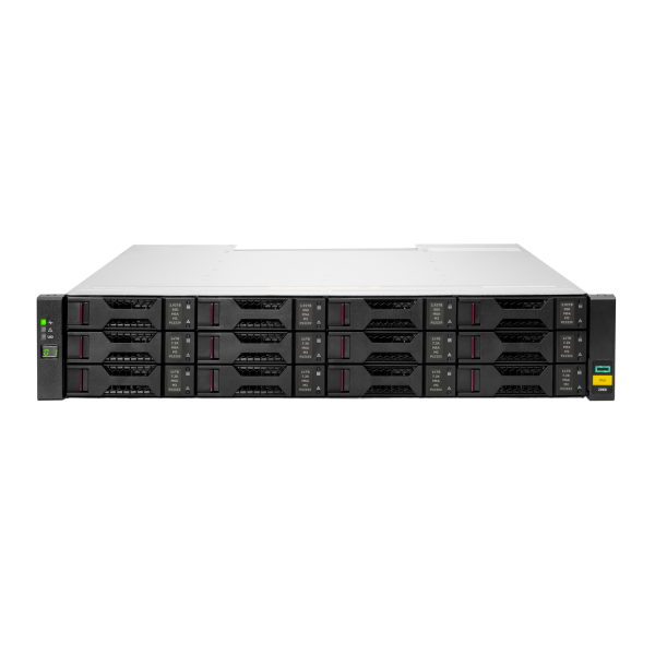 HPE MSA 2060 array di dischi Armadio [2U] Argento, Nero (HPE PROLIANT MSA 2060 12GB SAS,LFF STORAGE)HpeR0Q77B