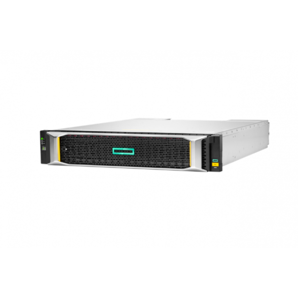 HPE MSA 2062 16Gb Fibre Channel SFF Storage (HPE Modular Smart Array 2062 16Gb Fibre Channel SFF Storage - 6th Generation - array unit disco rigido - 3.84 TB - 24 alloggiamenti [SAS-3] - SSD 1.92 TB x 2 - 16Gb Fibre Channel [esterna] - montabile in r...