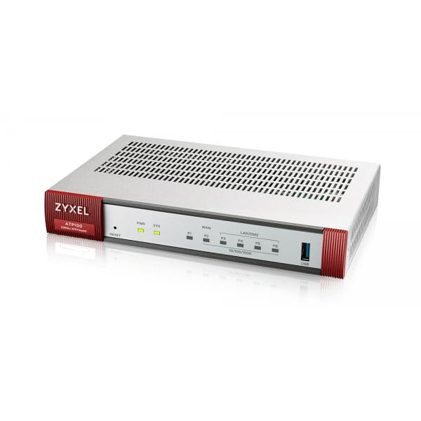 Zyxel ATP100 firewall [hardware] 1 Gbit/s (Zyxel ATP 10/100/1000 VERSION 2 1*WAN 4*LAN/DMZ ports1*USB with 1 Yr Bundle)Zyxel4718937630929ATP100-EU0112F