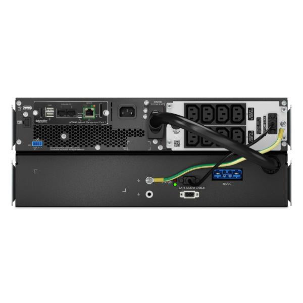 APC USV SRTL1000RM4UXLI-NC Li-Ionen gruppo di continuità [UPS] Doppia conversione [online] 1 kVA 900 W (APC SMART-UPS SRT LI-ION 1000VA - RM 4U 230V LONG RUNTIME+ NW CARD)ApcSRTL1000RM4UXLI-NC