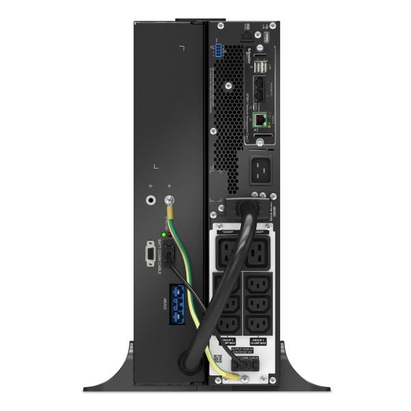 APC SRTL3000RM4UXLI-NC gruppo di continuità [UPS] Doppia conversione [online] 3 kVA 2700 W 8 presa[e] AC (APC SMART-UPS SRT LI-ION 3000VA - RM 4U 230V LONG RUNTIME+ NW CARD)ApcSRTL3000RM4UXLI-NC