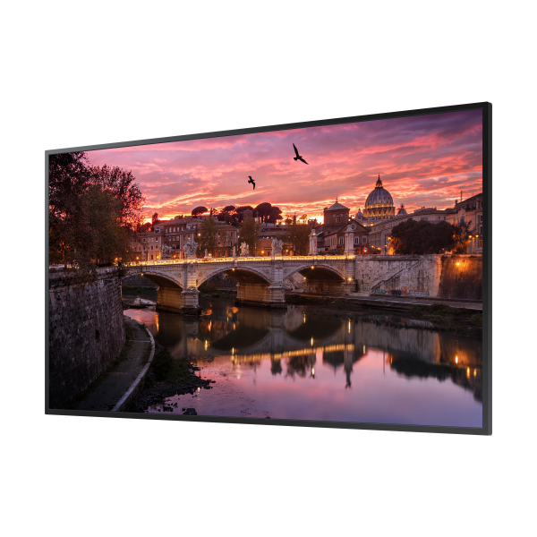 Samsung QB85R-BD Pannello piatto per segnaletica digitale 2,16 m [85] LCD Wi-Fi 350 cd/m 4K Ultra HD Nero Processore integrato Tizen 4.0 16/7 (Samsung QB85R-B - 85 Diagonal Class QBR-B Series LED-backlit LCD display - digital signage - Tizen OS - 4K ...
