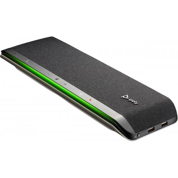 Poly Sync 60 - Smart speakerphone - Bluetooth - wired, wireless - USB-A, USB-C - black, silver - Zoom CertifiedHp0197029536150772C2AA