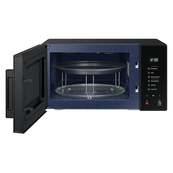 Samsung MG23T5018CK/BA forno a microonde Nero Microonde con grill Superficie piana 23 L 800 W (MICROWAVE OVEN MG23T5018CK/BA SAMSUNG)Samsung8806090397301MG23T5018CK/BA