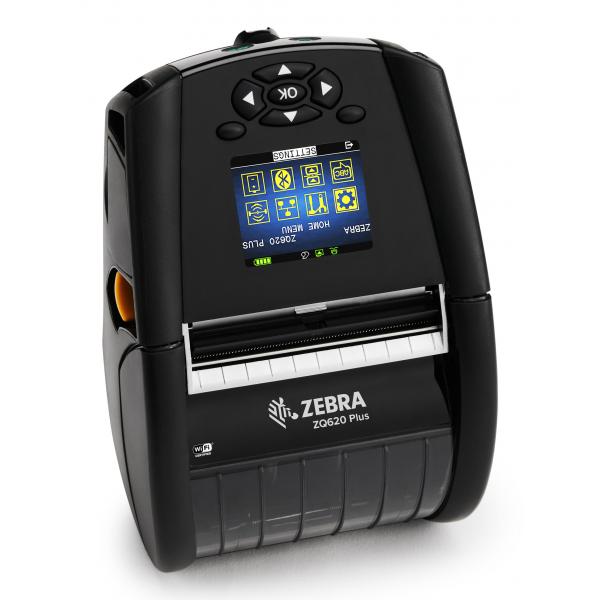 Zebra ZQ620 Plus 3 stampante per etichette [CD] Termica diretta 203 x 203 DPI 115 mm/s Con cavo e senza cavo Bluetooth (DT PRINTER ZQ620 PLUS 3IN/72MM - EN BT 4.X LIN PLATEN 0.75IN CORE)ZebraZQ62-AUFAE14-00