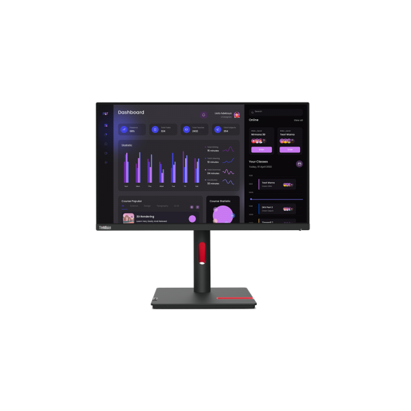 Lenovo ThinkVision T24i-30 Monitor PC 60,5 cm [23.8] 1920 x 1080 Pixel Full HD LED Nero (ThinkVision T24i-30 23.8 FHD/IPS Monitor. WARRANTY: NO)Lenovo019680190512263CFMARXEU