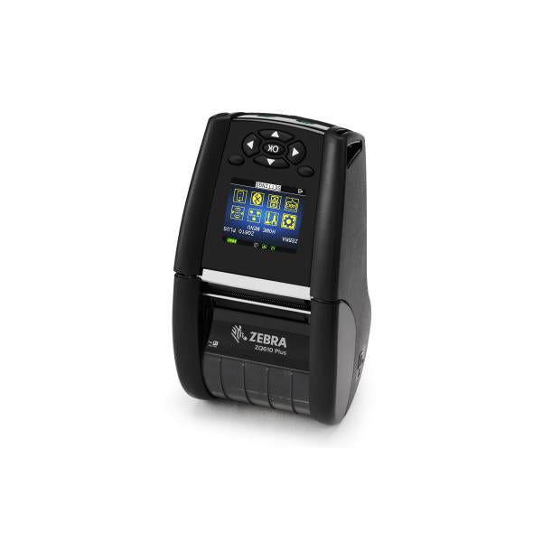 Zebra ZQ620 Plus stampante per etichette [CD] Termica diretta 203 x 203 DPI 115 mm/s Con cavo e senza cavo Bluetooth (DT PRINTER ZQ620 PLUS 3IN/72MM - EN FONTS DUAL 802.11AC 1.375 IN)ZebraZQ62-AUWBE14-00