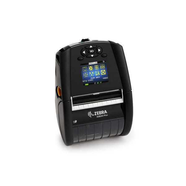 Zebra ZQ620 Plus stampante per etichette [CD] Termica diretta 203 x 203 DPI 115 mm/s Con cavo e senza cavo Bluetooth (DT PRINTER ZQ620 PLUS 3IN/72MM - EN FONTS DUAL 802.11AC EXT BATT)ZebraZQ62-AUWAEC4-00