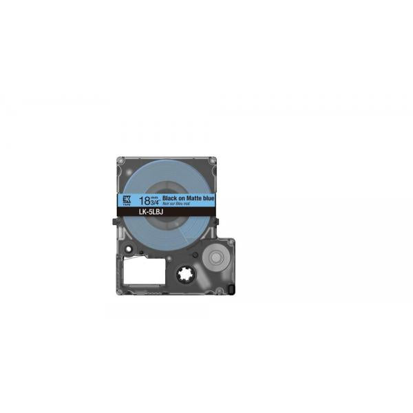 Epson LK-5LBJ Nero, Blu (Epson LK-5LBJ Black on Matte Blue Tape Cartridge 18mm - C53S672081)Epson8715946713700C53S672081