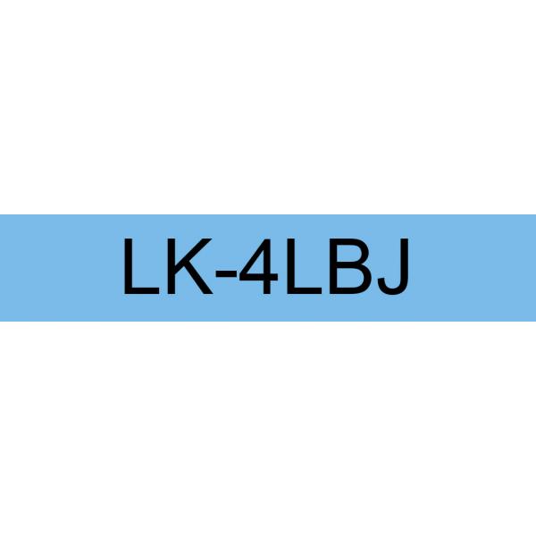 Epson C53S672080 etichetta per stampante Nero, Blu (Epson LabelWorks LK-4LBJ - tape - 1 ka)Epson Consumer Et8715946713694C53S672080