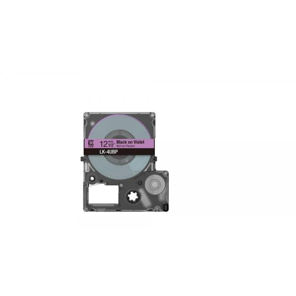 Epson LK-4UBP Nero, Viola (Epson LabelWorks LK-4UBP - tapepatron)Epson8715946713908C53S672101