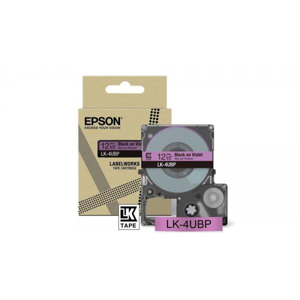 Epson LK-4UBP Nero, Viola (Epson LabelWorks LK-4UBP - tapepatron)Epson8715946713908C53S672101
