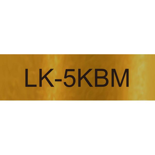 Epson LK-5KBM Nero, Oro (Epson LabelWorks LK-5KBM - tapepatron)Epson Consumer Et8715946713823C53S672093